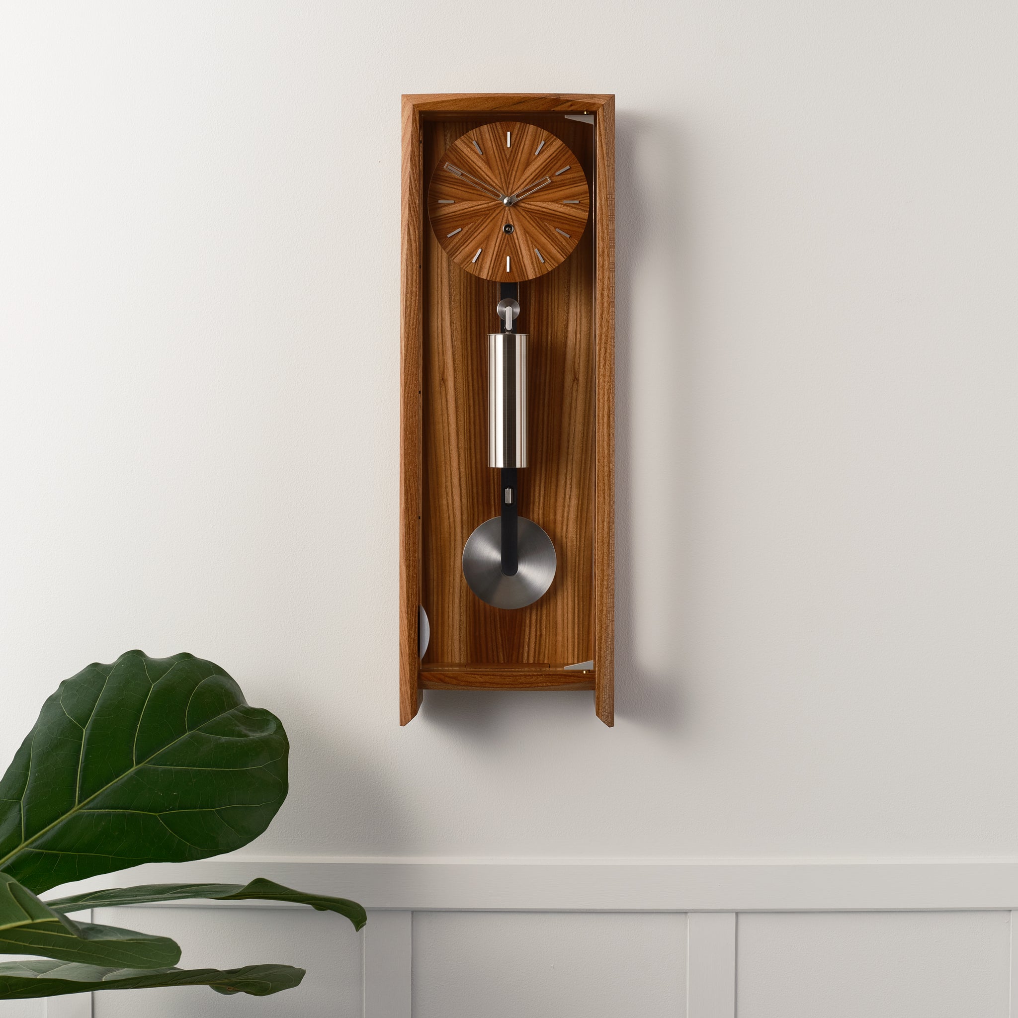 THE FROXFIELD WALL CLOCK IN ELM