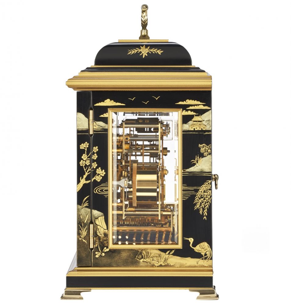 The Georgian Basket Top in Chinoiserie (Samurai Artwork)