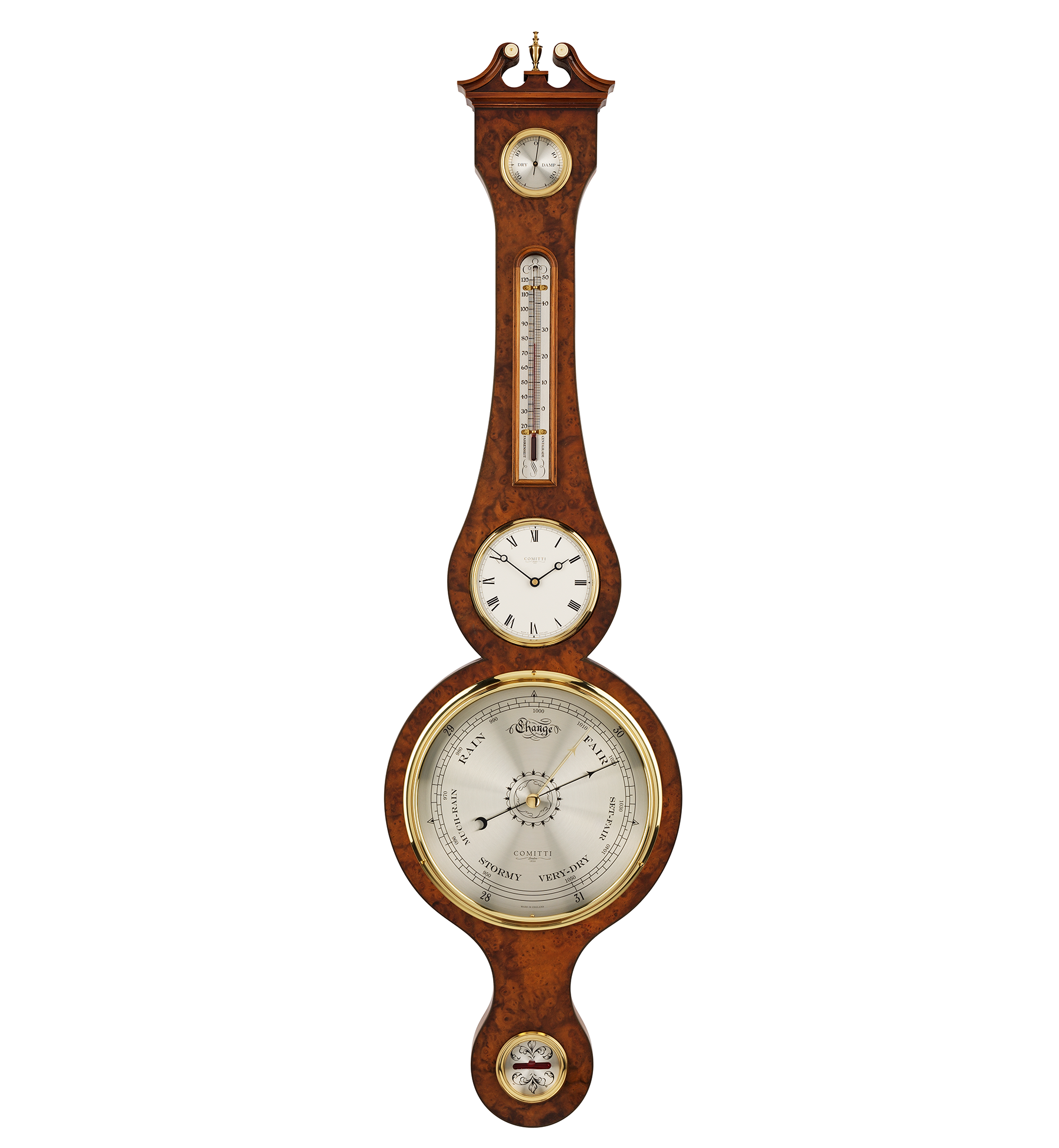 The Regency Banjo With Clock