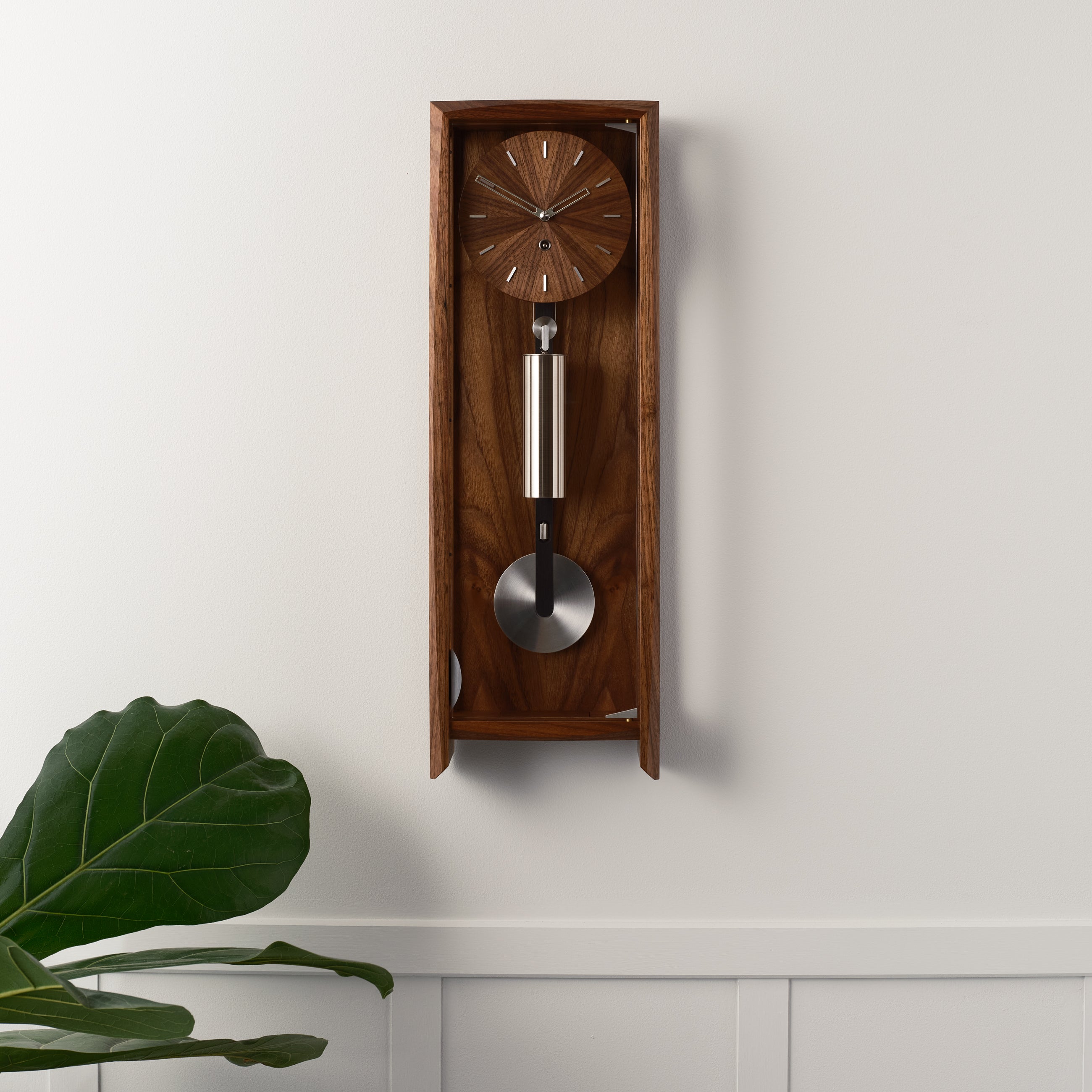 THE FROXFIELD WALL CLOCK IN WALNUT – O. Comitti & Son Ltd