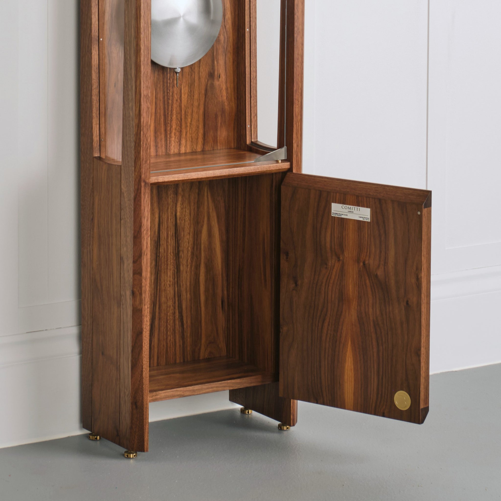 THE FROXFIELD FLOOR CLOCK IN WALNUT