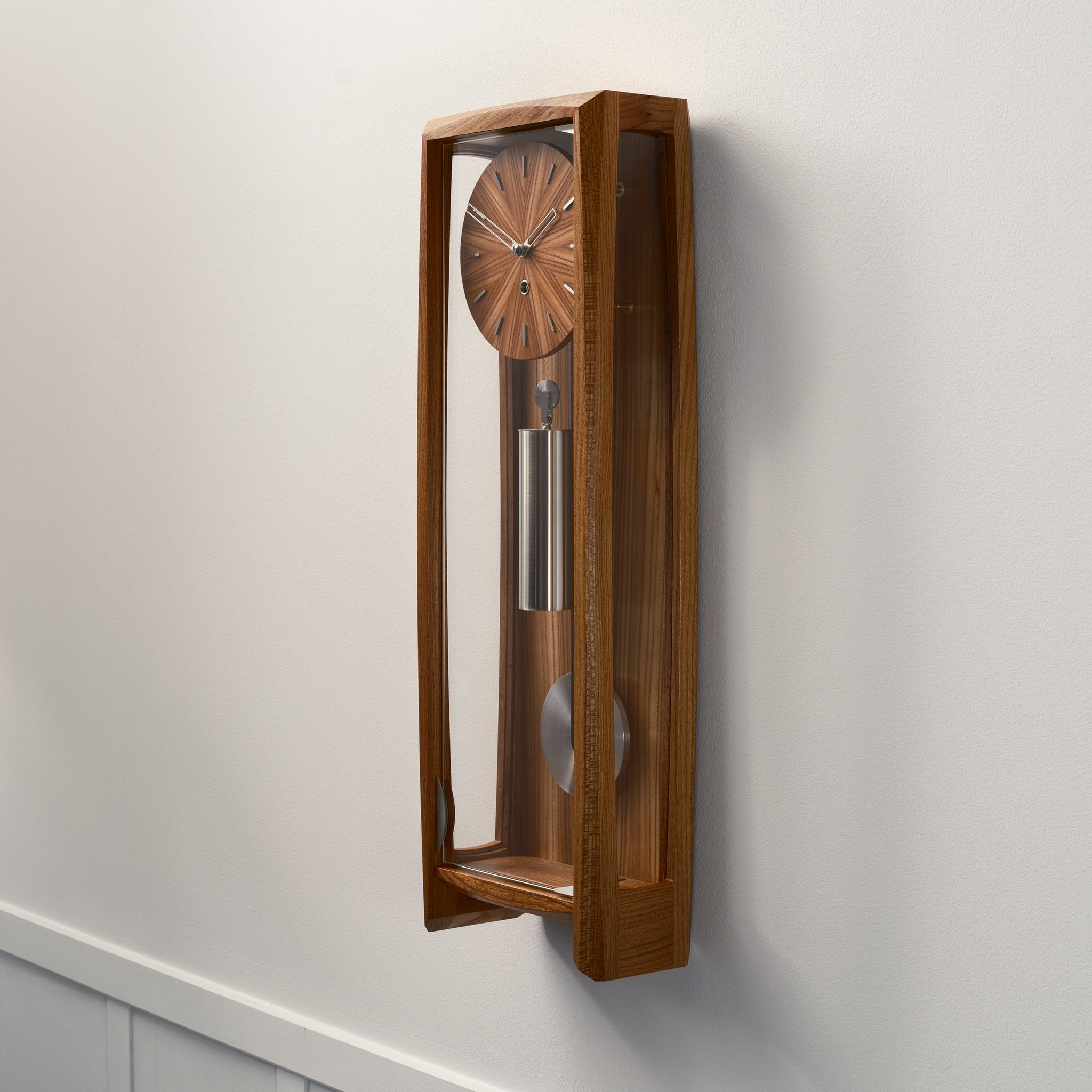 THE FROXFIELD WALL CLOCK IN ELM