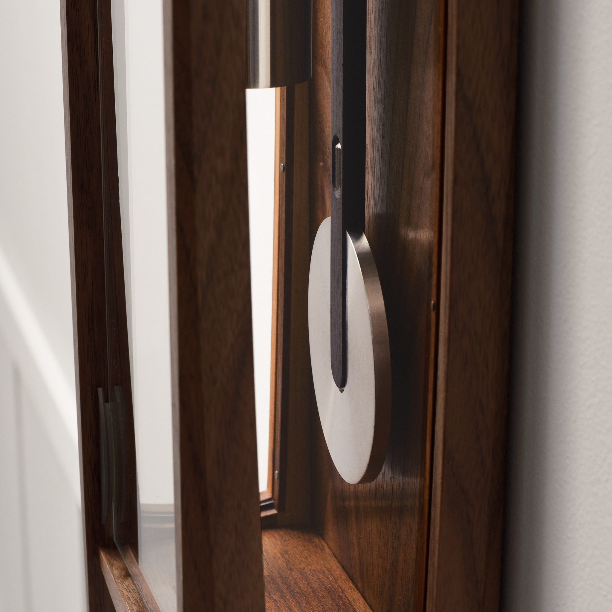 THE FROXFIELD WALL CLOCK IN WALNUT