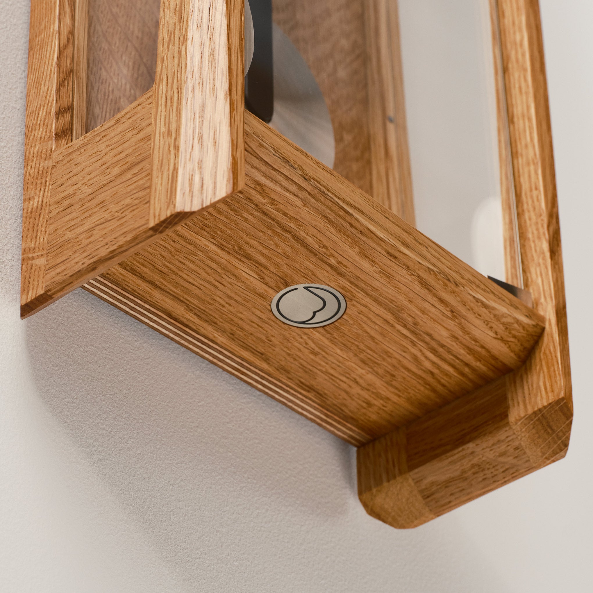 THE FROXFIELD WALL CLOCK IN NATURAL OAK