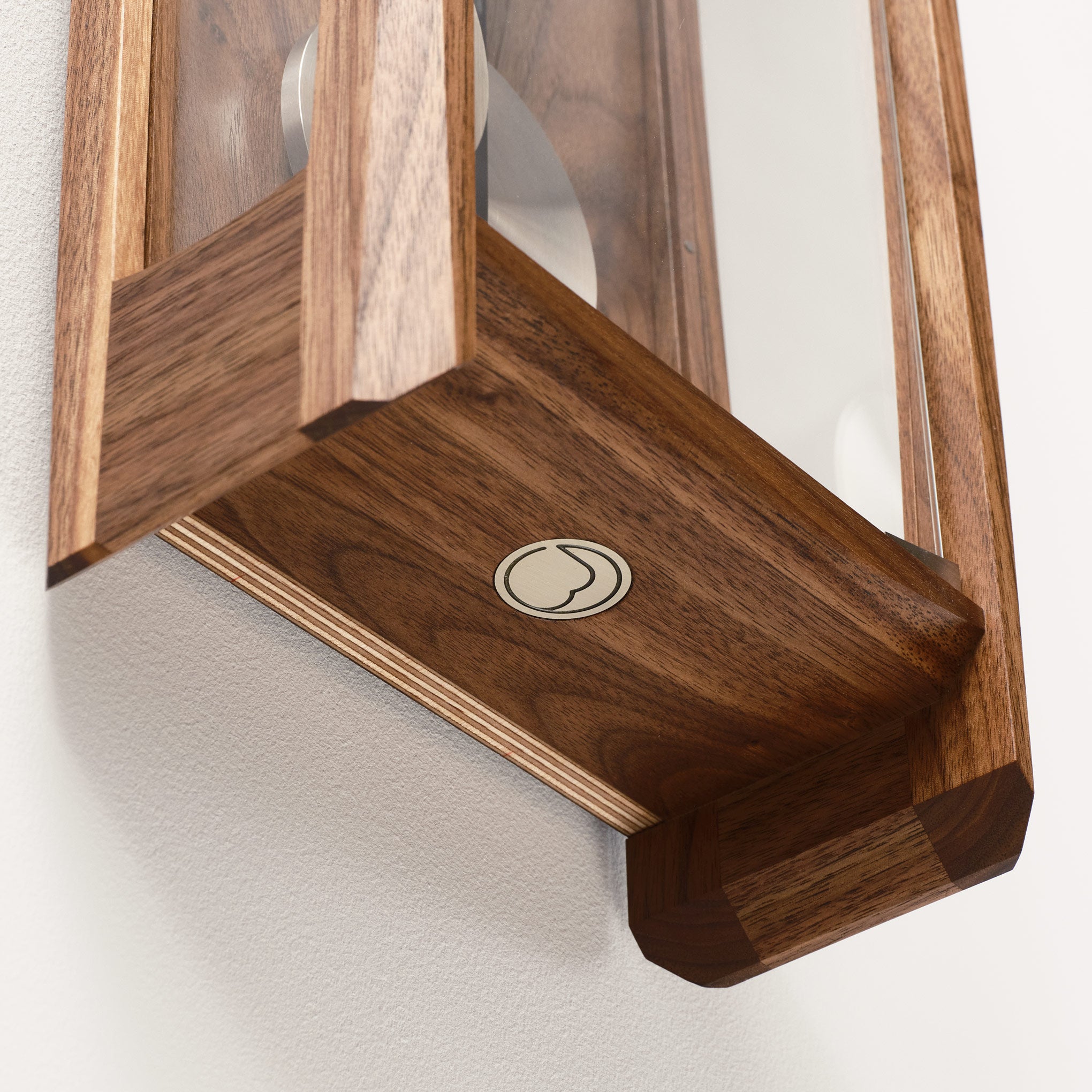 THE FROXFIELD WALL CLOCK IN WALNUT