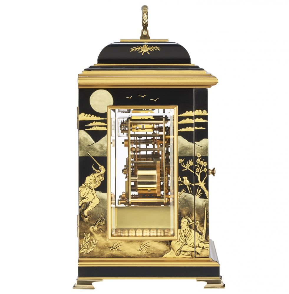 The Georgian Basket Top in Chinoiserie (Samurai Artwork)