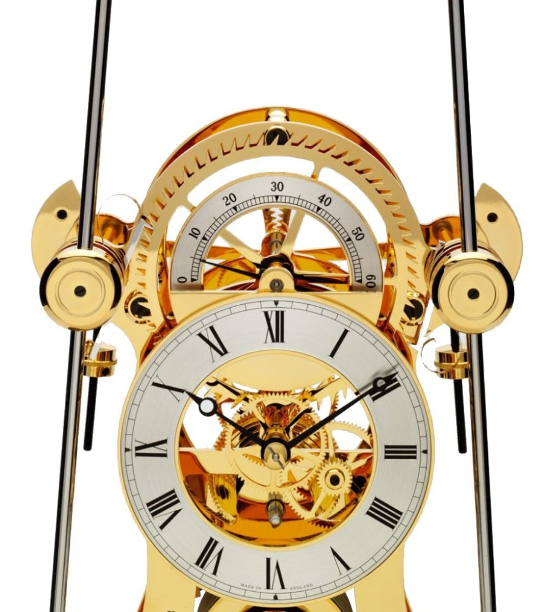 GOLD PLATED NAVIGATOR WITH MAHOGANY BASE